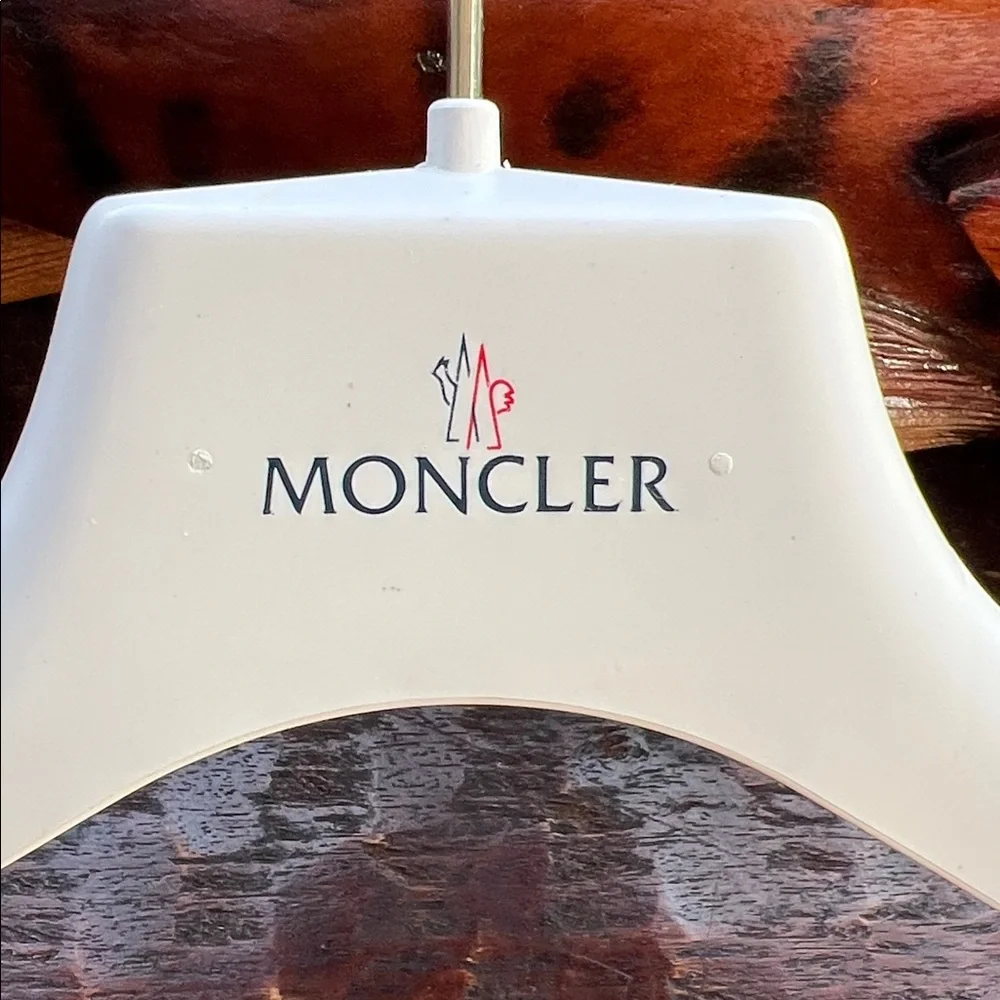 Moncler Branded Sturdy Coat Hanger - Luxury Outerwear Brand